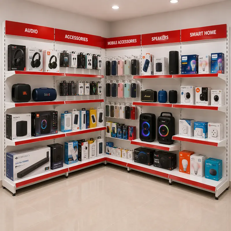 Electronic Display Racks